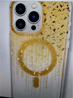 Sonix iPhone 14 Pro Case MagSafe- Drippen’ in Gold